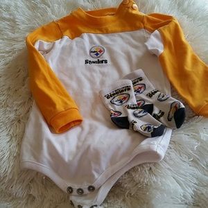 Pittsburgh Steelers Onsie 24 months kids